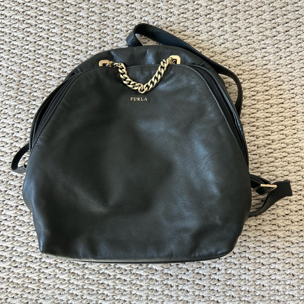 Furla Leather Backpack